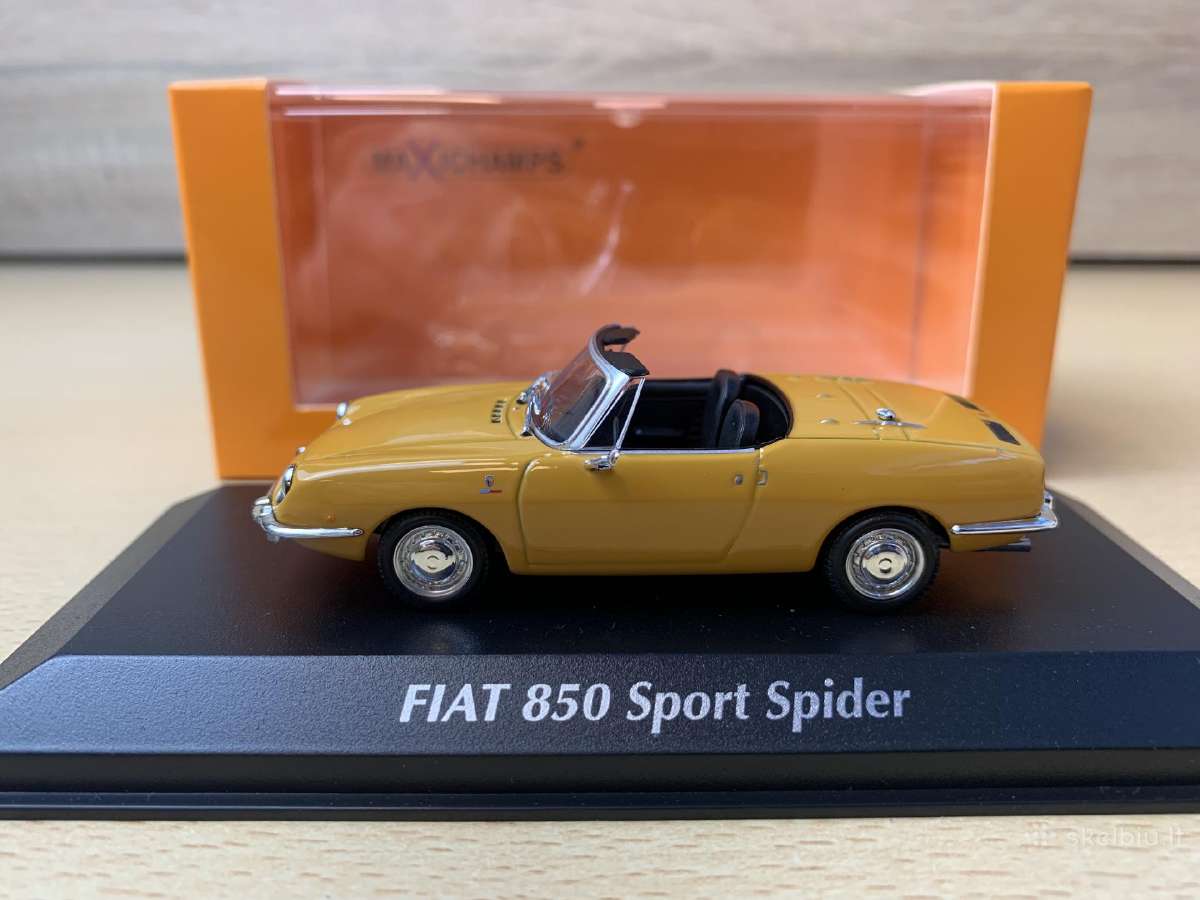 Fiat 850 Sport Spider, 1968 - 1:43 Maxichamps