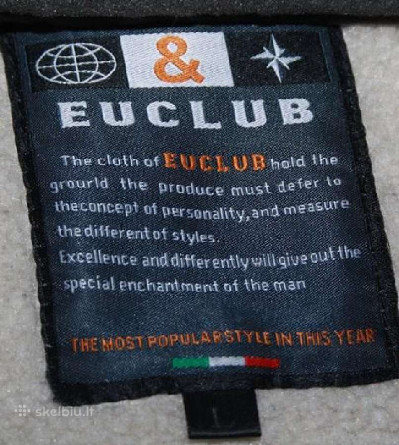 Parduodu striukę Euclub L - nuotraukos Nr. 4