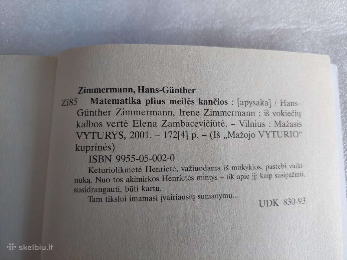 Matematika plius meilės kančios - nuotraukos Nr. 3