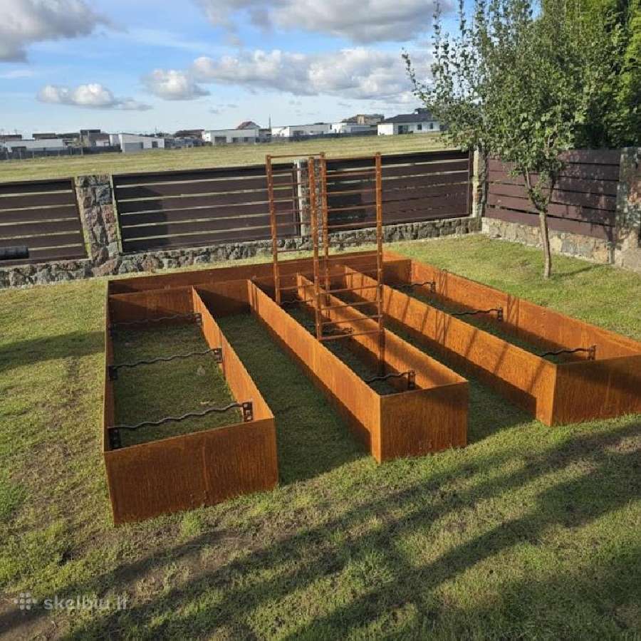 Corten plieno pakeltos lysvės - nuotraukos Nr. 2
