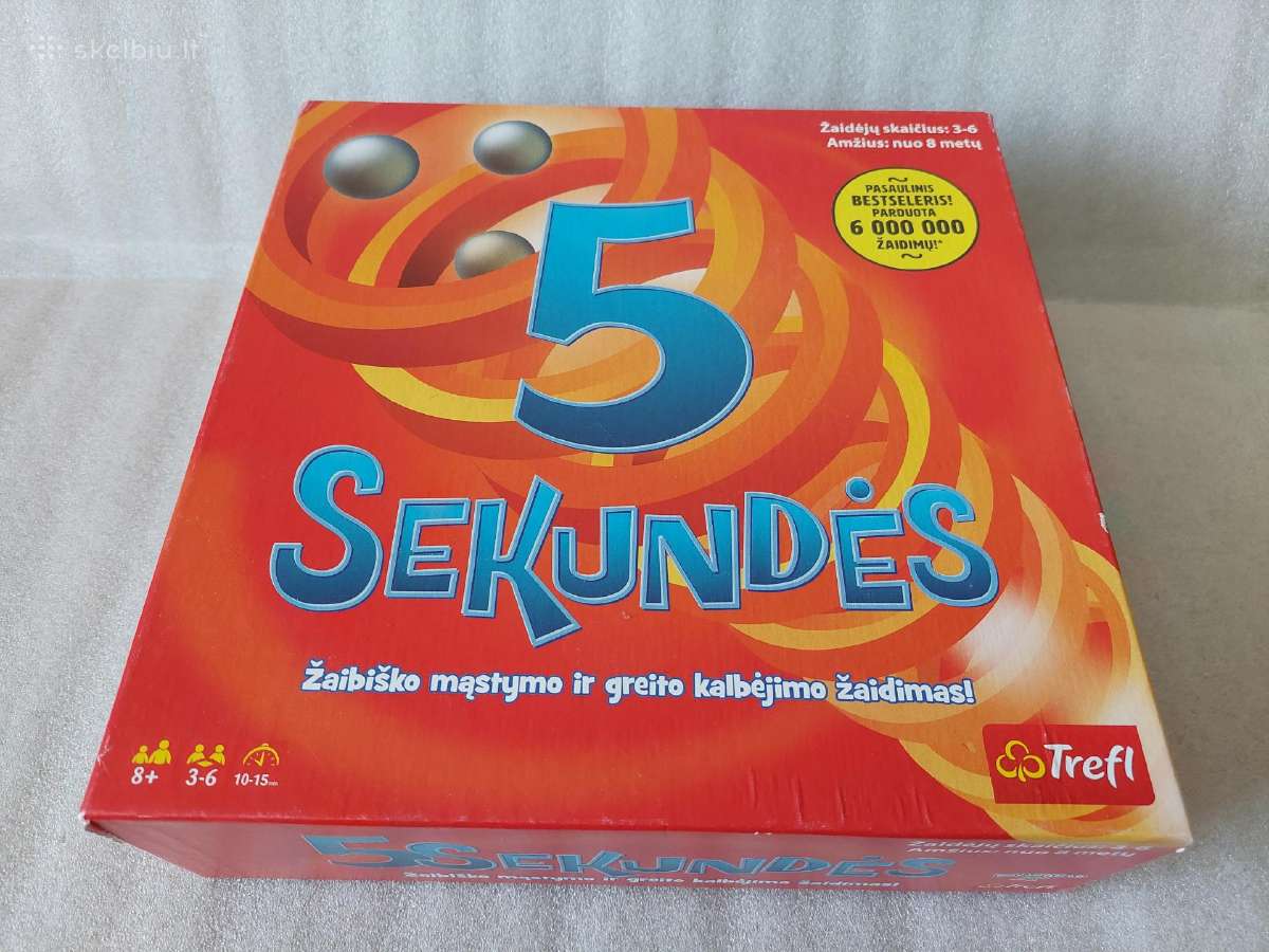 Stalo žaidimas 5 sekundės