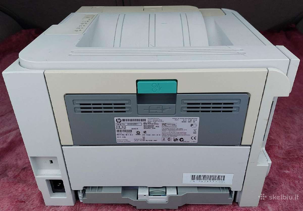 Hp Laserjet 2035 - nuotraukos Nr. 7