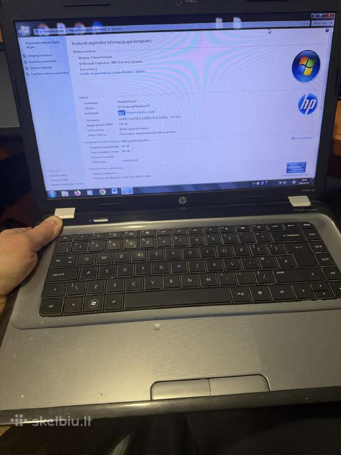 Hp g6 dalimis - nuotraukos Nr. 3