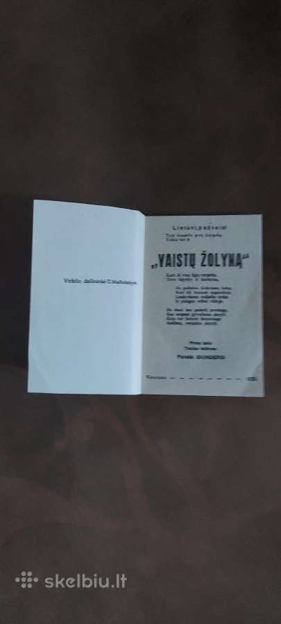 Senos knygos (1921-1946)