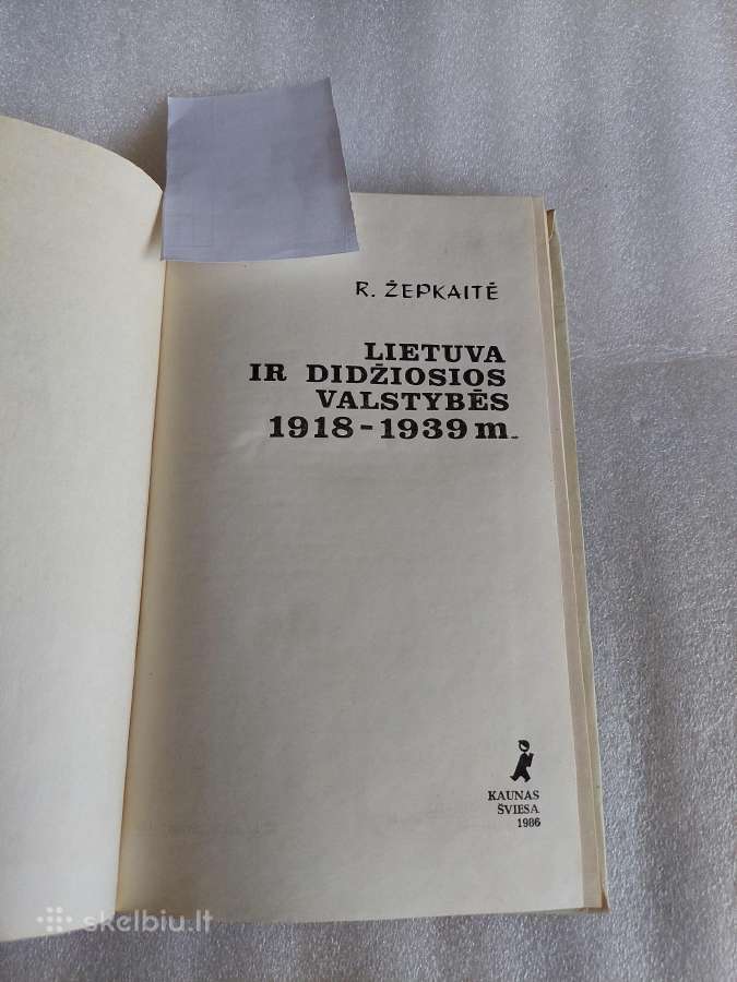 Lietuva ir didžiosios valstybės 1918-1939 m. - nuotraukos Nr. 2