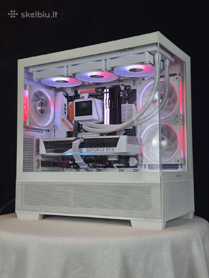 Naujas kompiuteris Ryzen 7 rtx 5070 32gb