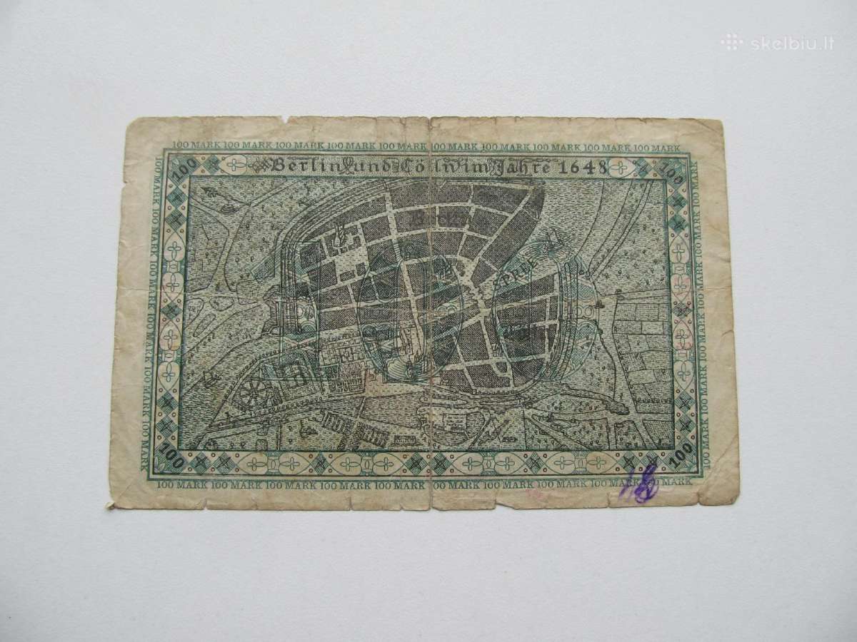 500 000 markiu , Berlin Vokietija , 1922 - nuotraukos Nr. 2