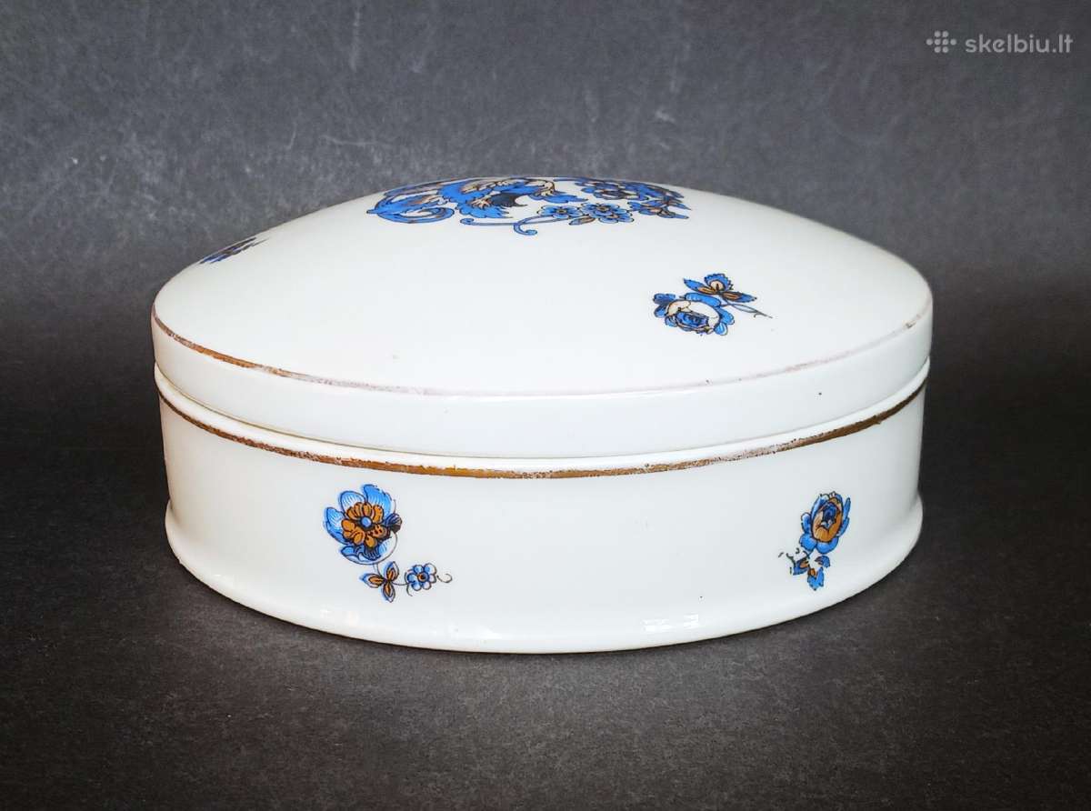 Porcelianas dežute (13 x 5.5)cm. Schoenau Voketija