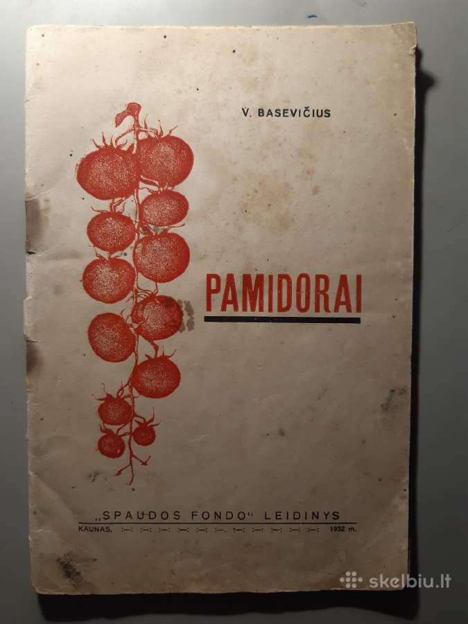 Pomidorai knygelė
