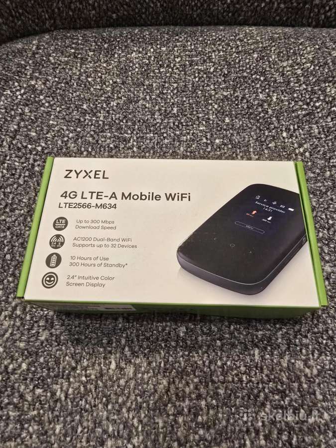 Zyxel Lte2566-m634 4G nešiojamas modemas