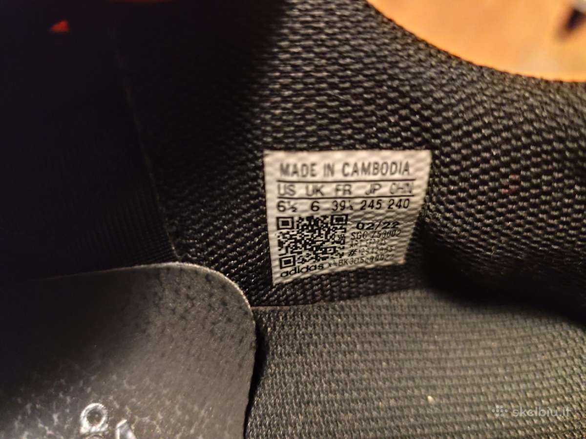 Adidas futbolo batai - nuotraukos Nr. 6
