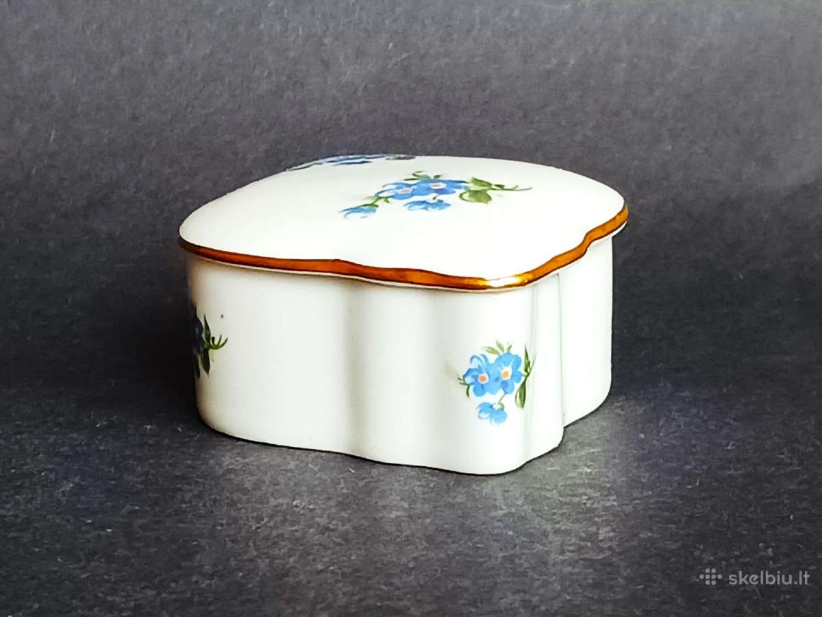 Porcelianas dėžutė papuošalams " Crown 1877" Vokie - nuotraukos Nr. 2