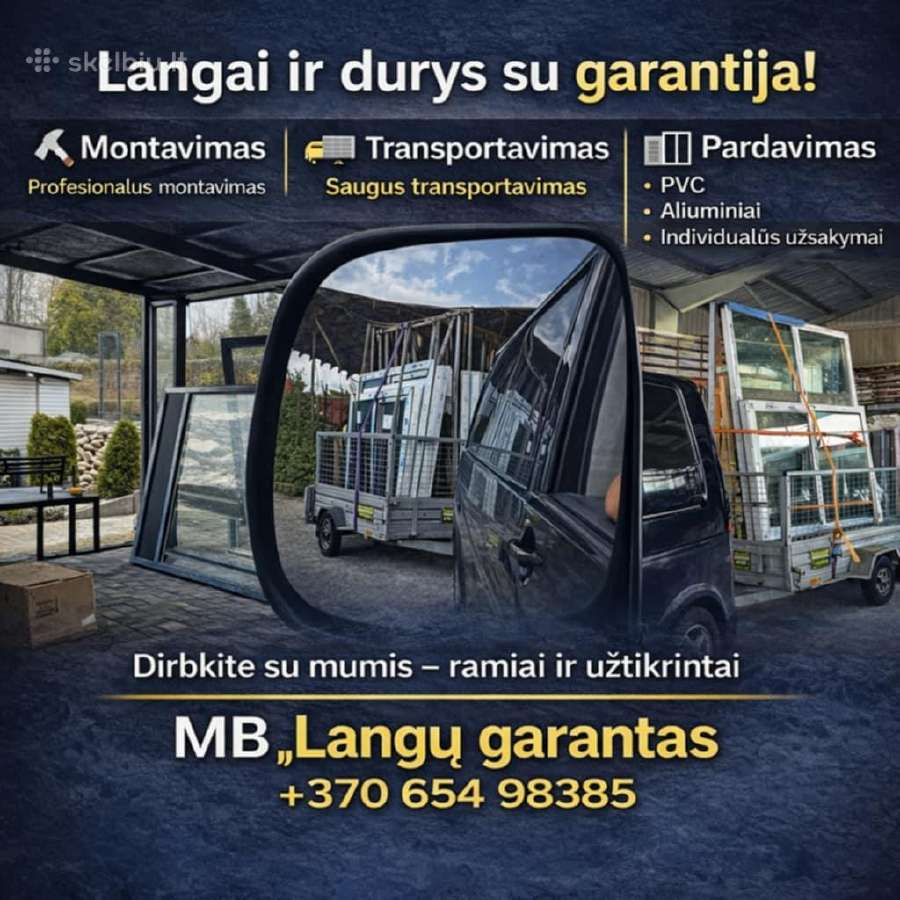 MB Langų Garantas,langų bei durų remontas. - nuotraukos Nr. 3