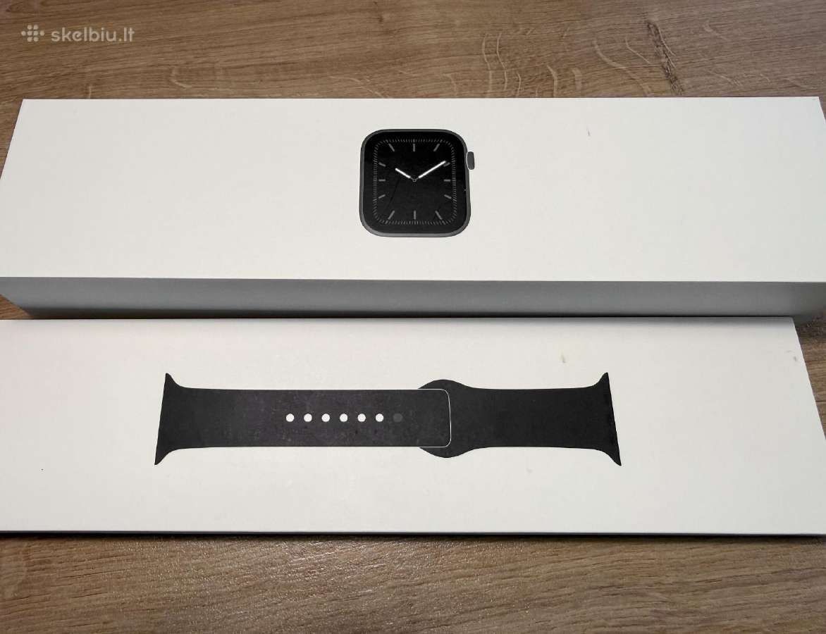 Apple Watch series 5 44mm Space Gray - nuotraukos Nr. 5