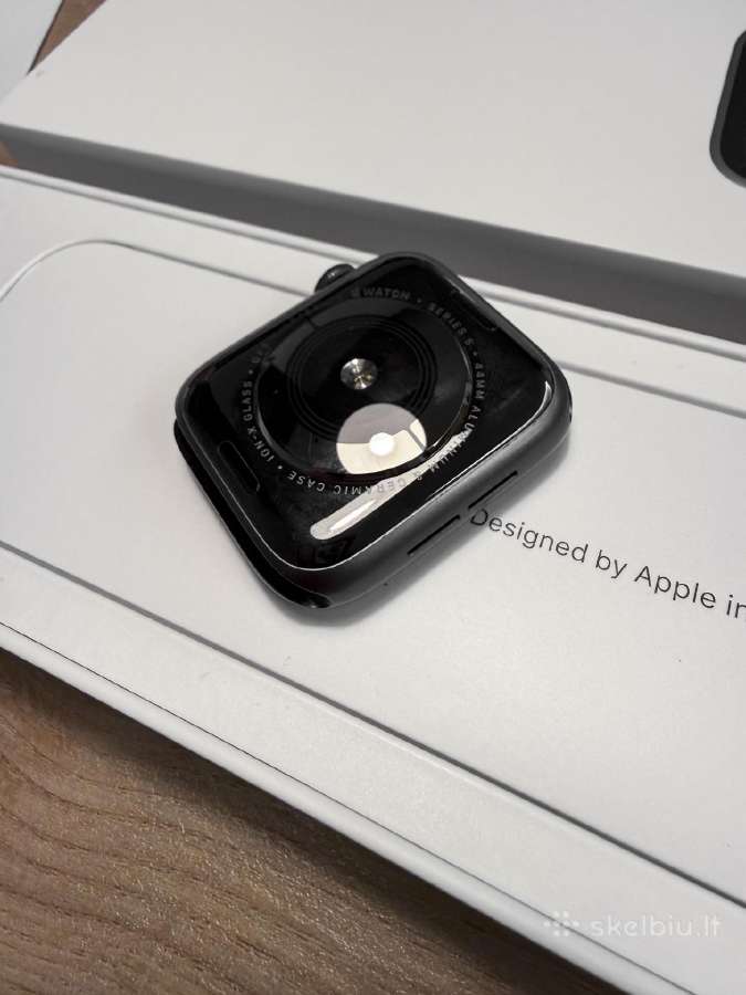 Apple Watch series 5 44mm Space Gray - nuotraukos Nr. 3