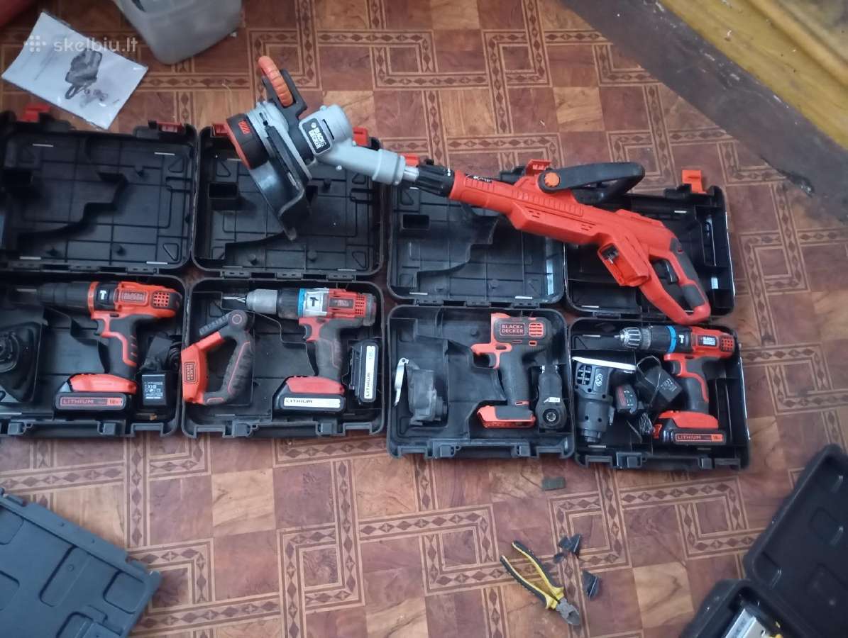 Suktukas,multi tool,trimeris Blackdecker
