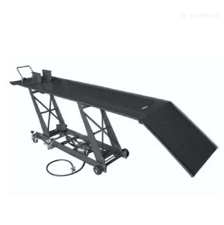 Pneumohidraulinis motociklų keltuvas iki 454 kg