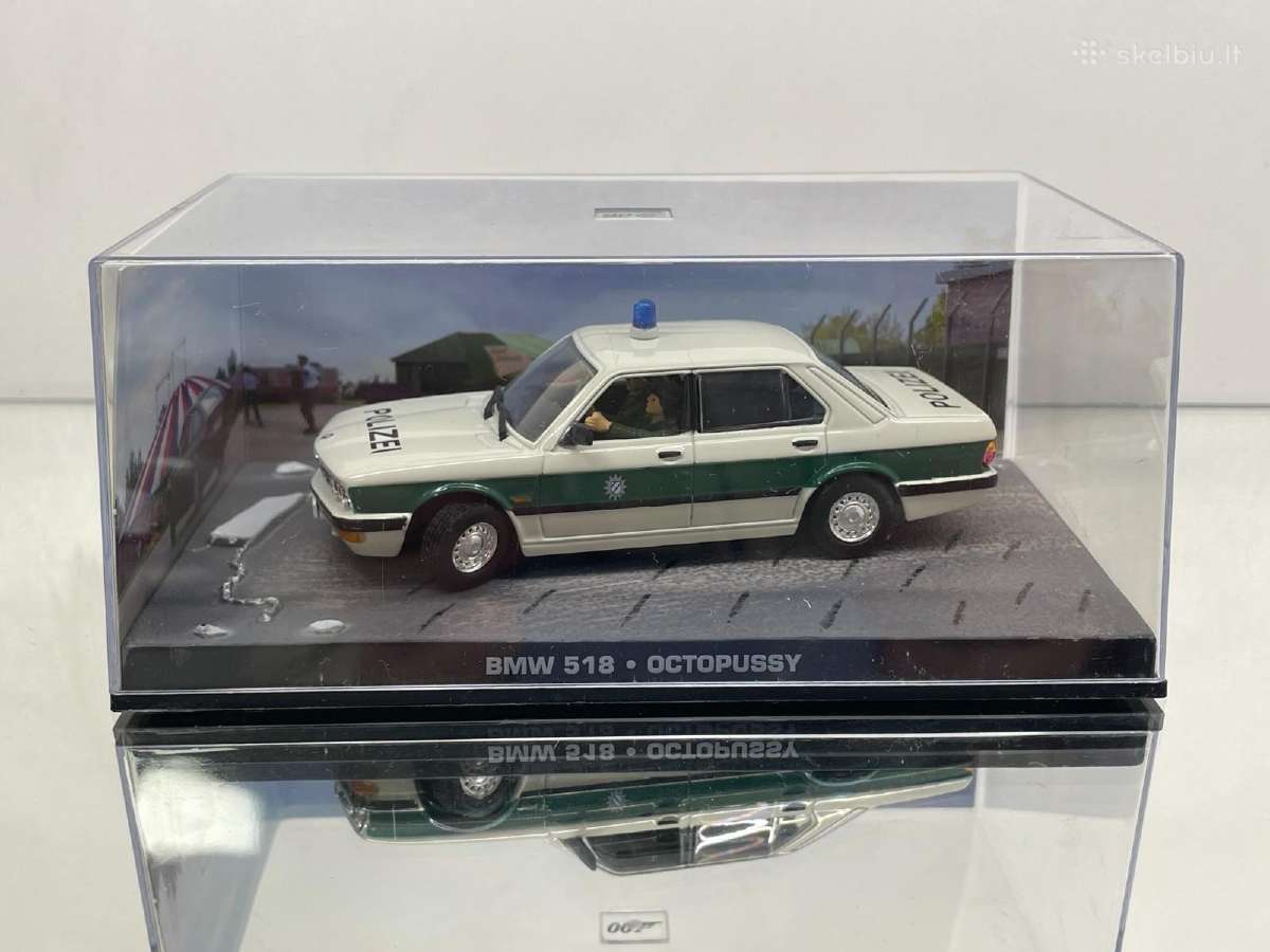 James Bond 007 Bmw 518 E28 5 serijos 1:43