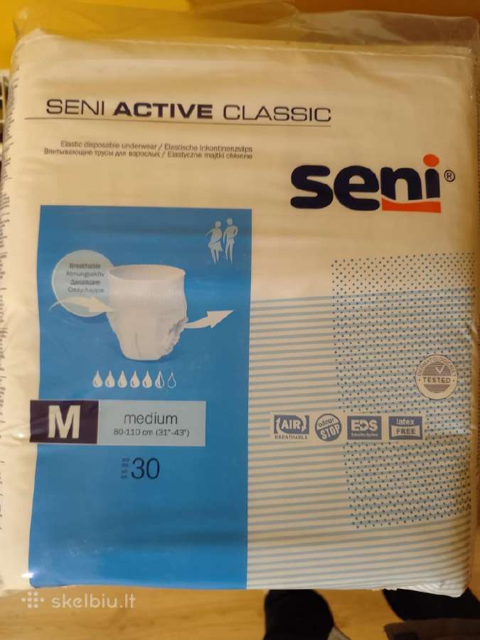 Seni Active sauskelnės