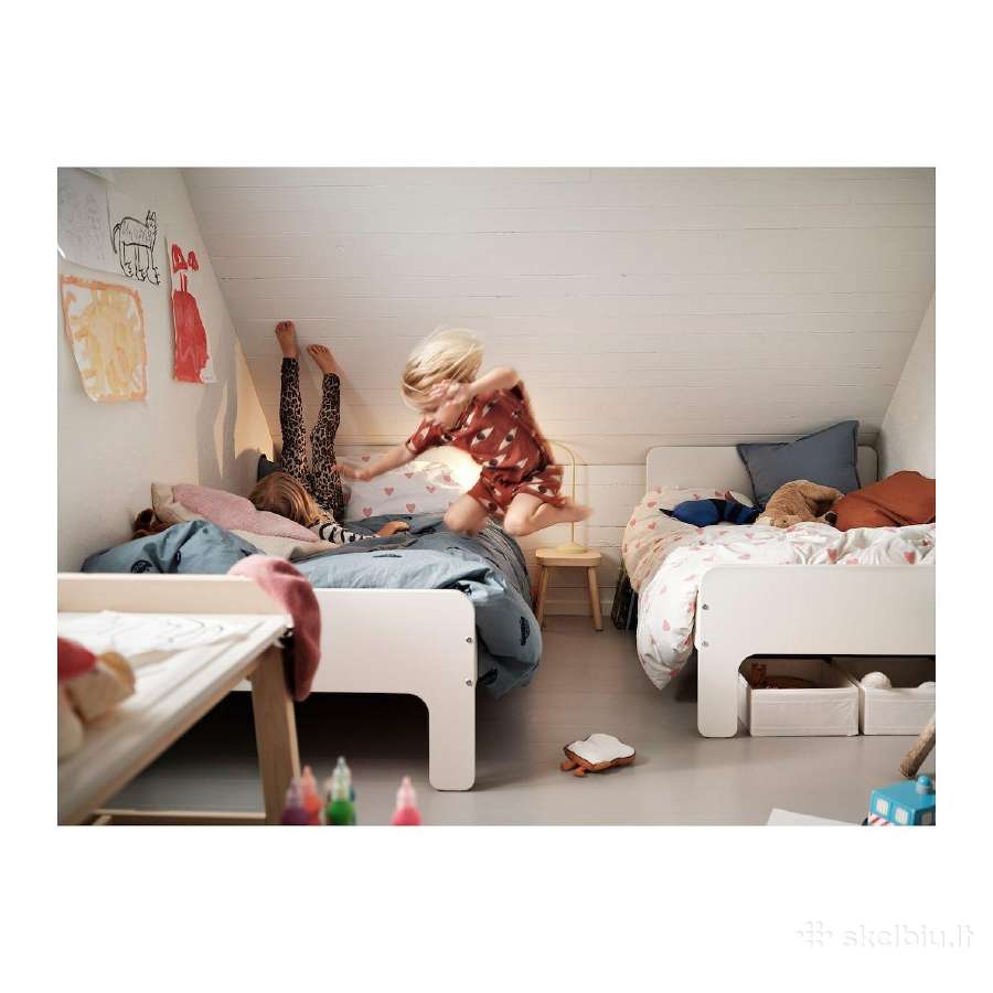 Ikea Slakt keičiamo ilgio lovos vaikų kambariui - nuotraukos Nr. 2