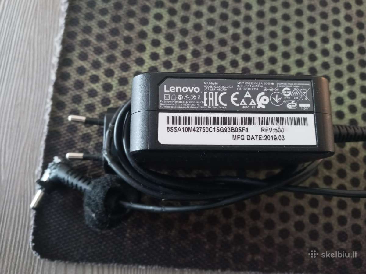 Lenovo Originalus įkroviklis 65w - nuotraukos Nr. 3