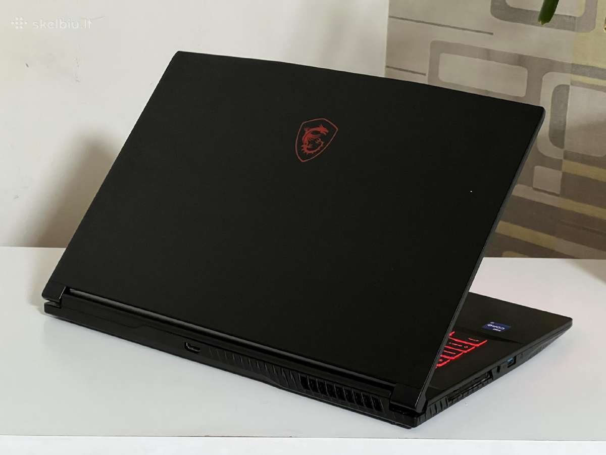 Parduodamas Msi Gf63 su Rtx 4060, I7-12k, 144hz. - nuotraukos Nr. 6