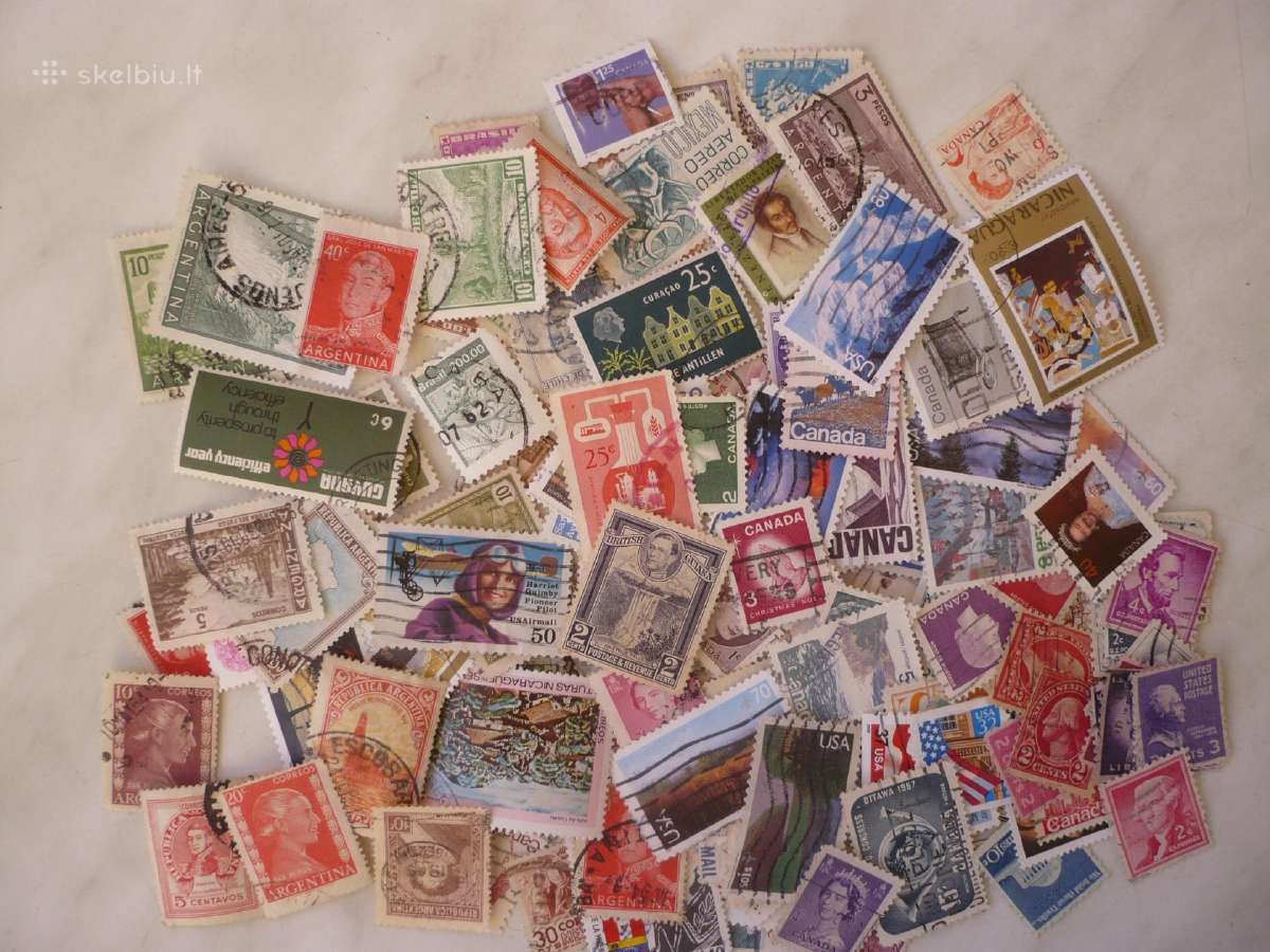 Skirtingu pašto ženklu rinkinys Nr40 , viso 428vnt