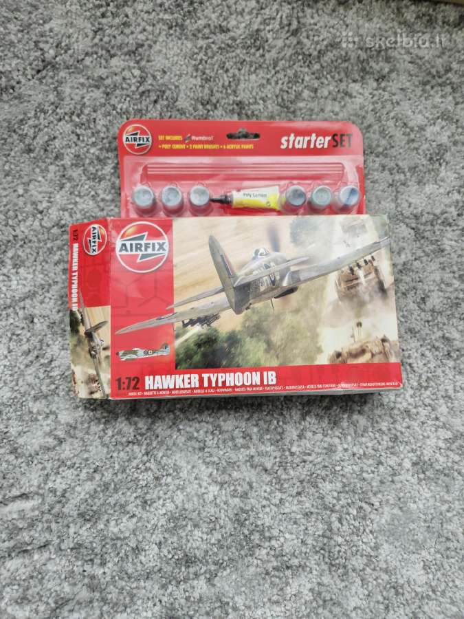 Surenkamas Kolekcinis lėktuvas Airfix 1:72 Hawker