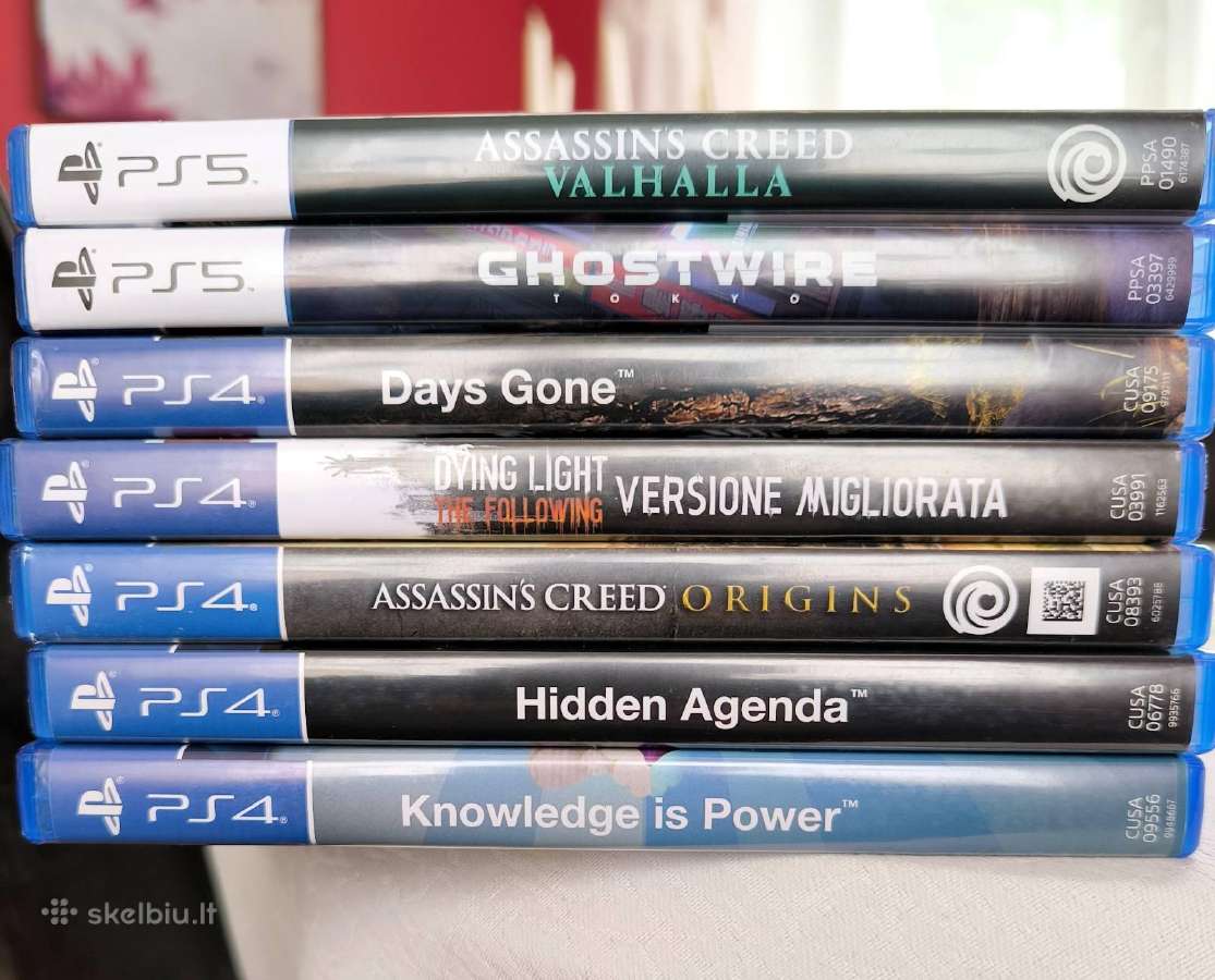 Parduodu Sony Playstation Ps5 / Ps4 zaidimus - nuotraukos Nr. 2