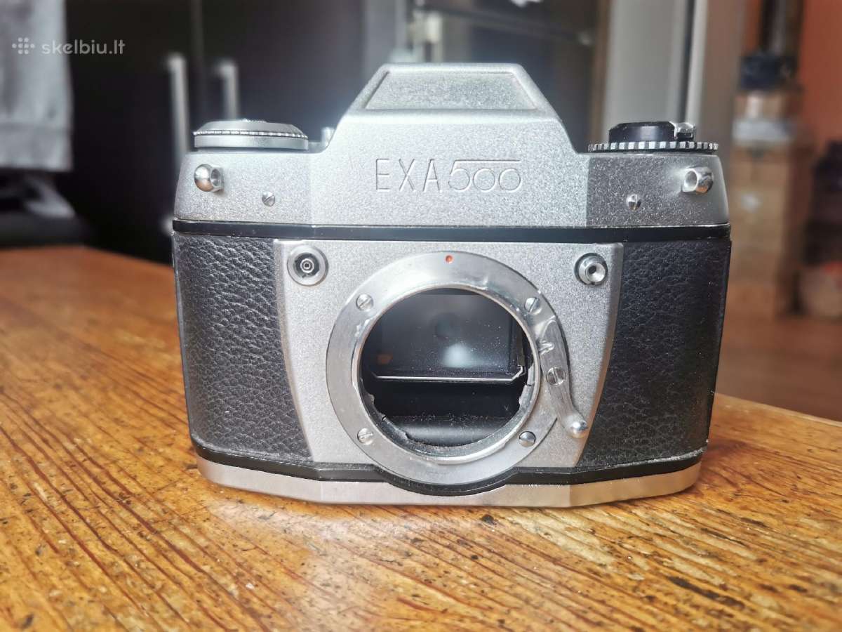 Juostinis veidrodinis fotoaparatas Exa