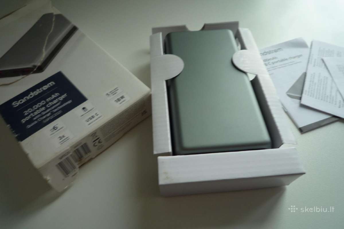 Sandstrom 20.000mah Powerbank