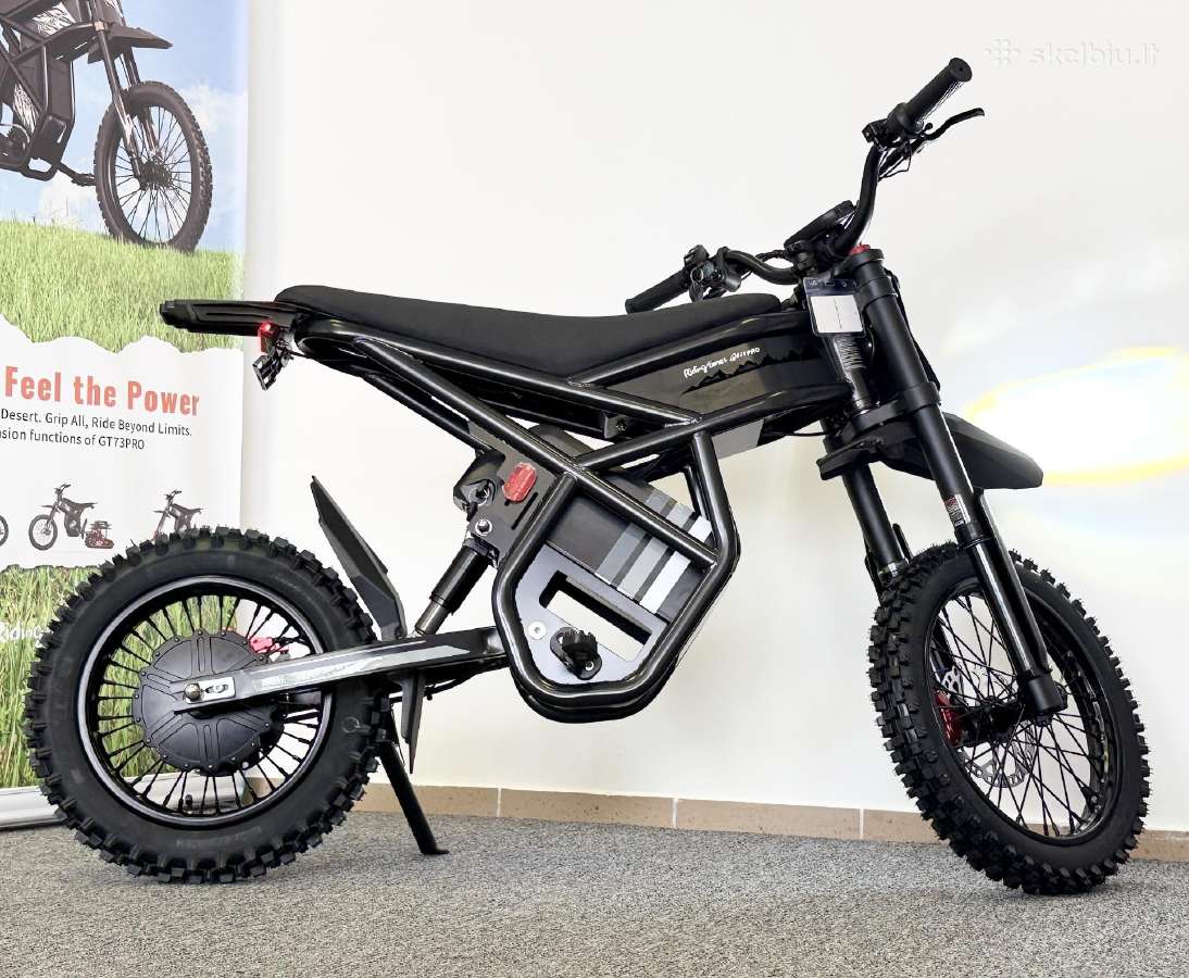 Gt54 Pro Riding Times elektrinis dviratis 1500w - nuotraukos Nr. 5