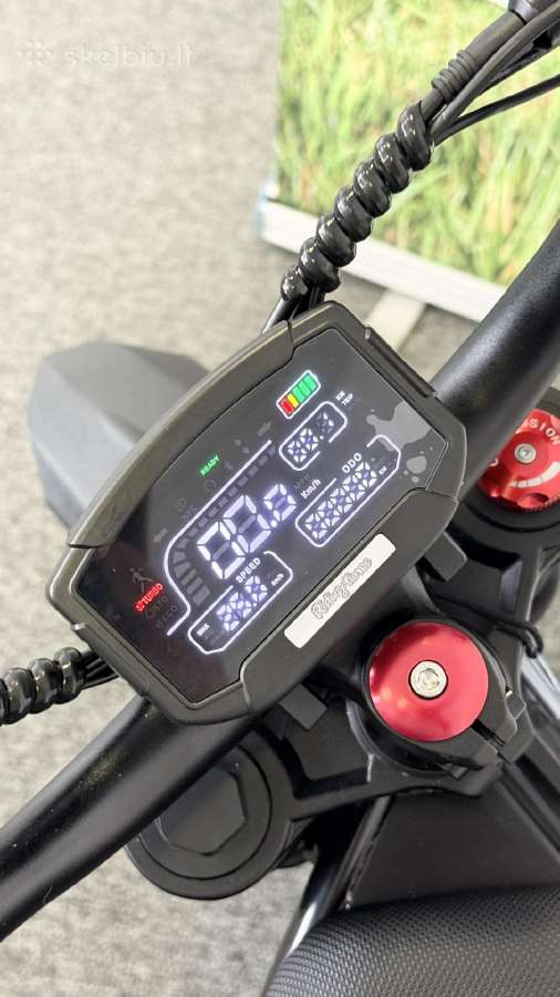Gt54 Pro Riding Times elektrinis dviratis 1500w - nuotraukos Nr. 15