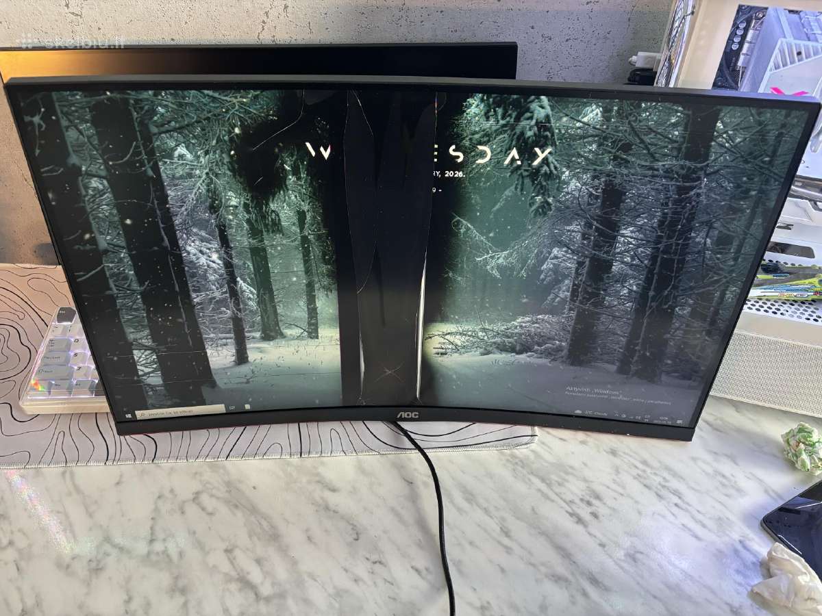Monitorius Aoc C27g2zu/bk, Va, 240 Hz, Fhd, 27"