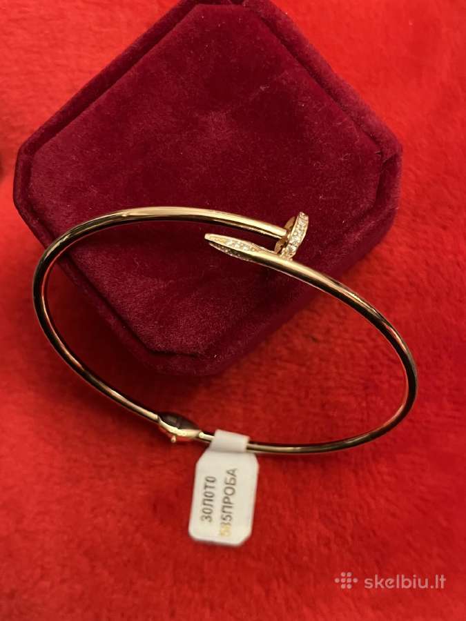 Prabangi auksinė “Cartier Vinis apyrankė-lankas - nuotraukos Nr. 15