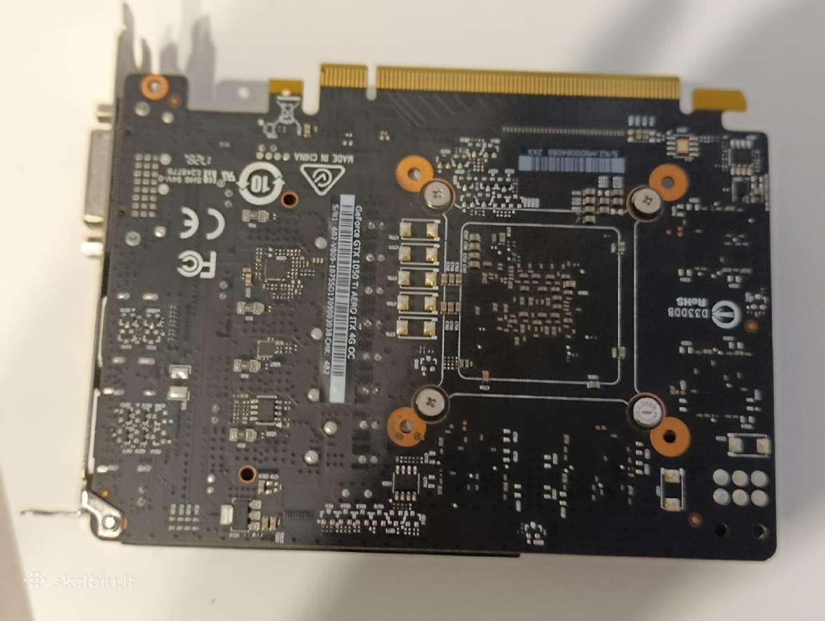 Parduodu Geforce Gtx 1050 Ti