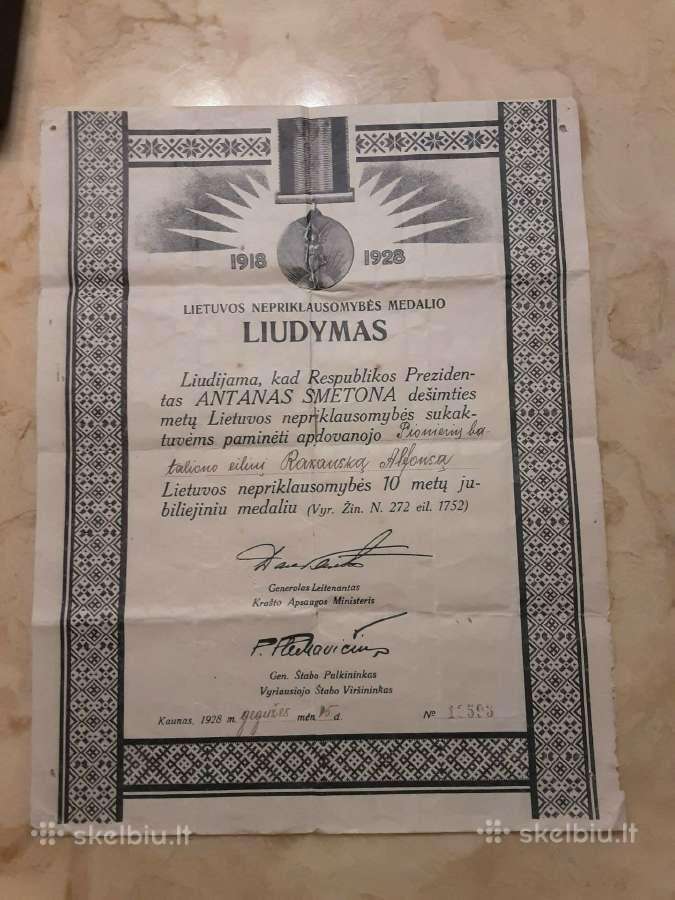 Ieškau ivairiu ludymu, dokumetu,nuotrauku