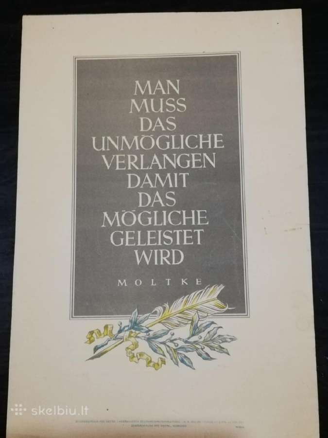 Ww2 plakatas vokietija.35x24cm