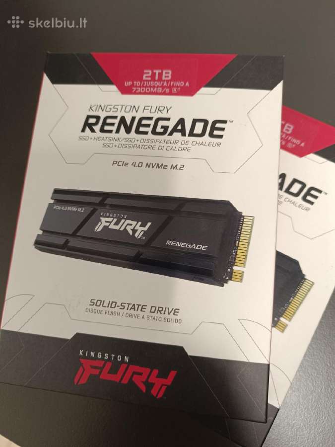 Kingston Fury Renegade Nvme M.2 2tb 7300mb/s 4.0