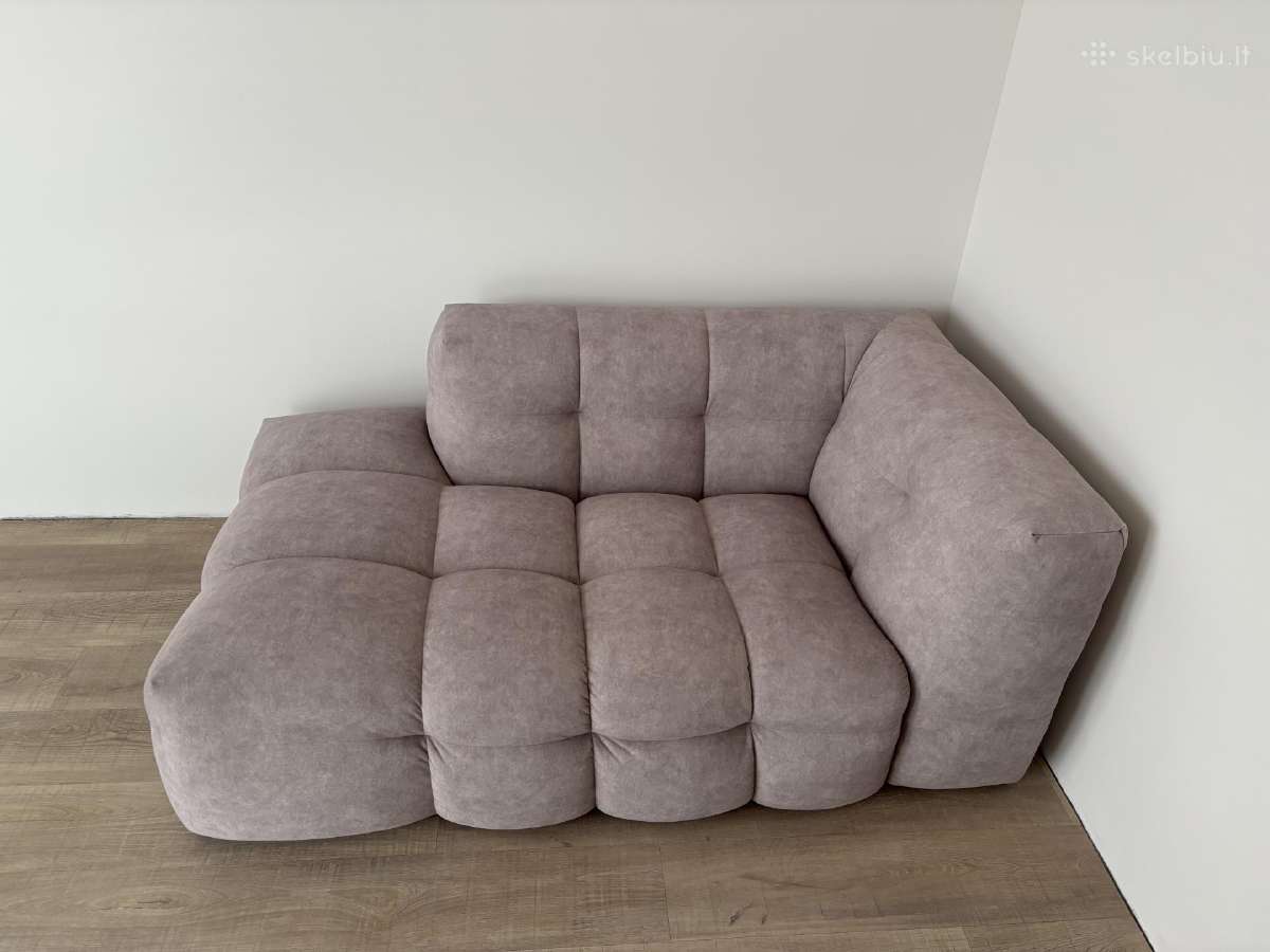 Parduodama beveik nenaudota mini sofa