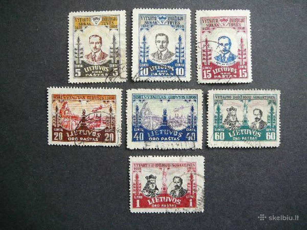 Lietuva 1930 Vytautas Didysis antsp. lit307/3a