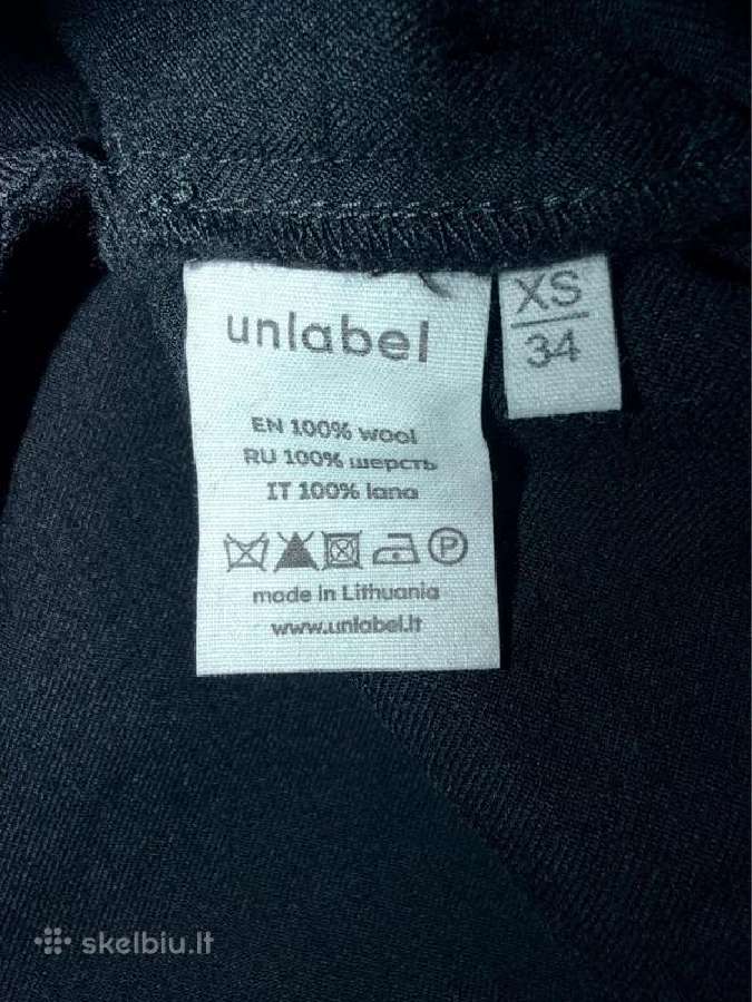 Juodos Unlabel kelnės Puff Drawstring Pants - nuotraukos Nr. 4