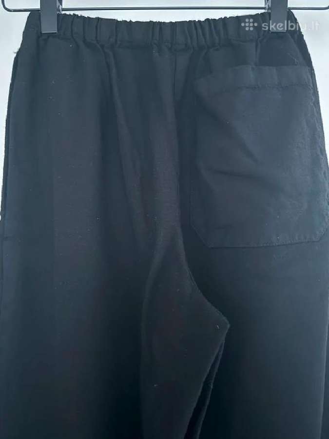 Juodos Unlabel kelnės Puff Drawstring Pants - nuotraukos Nr. 7