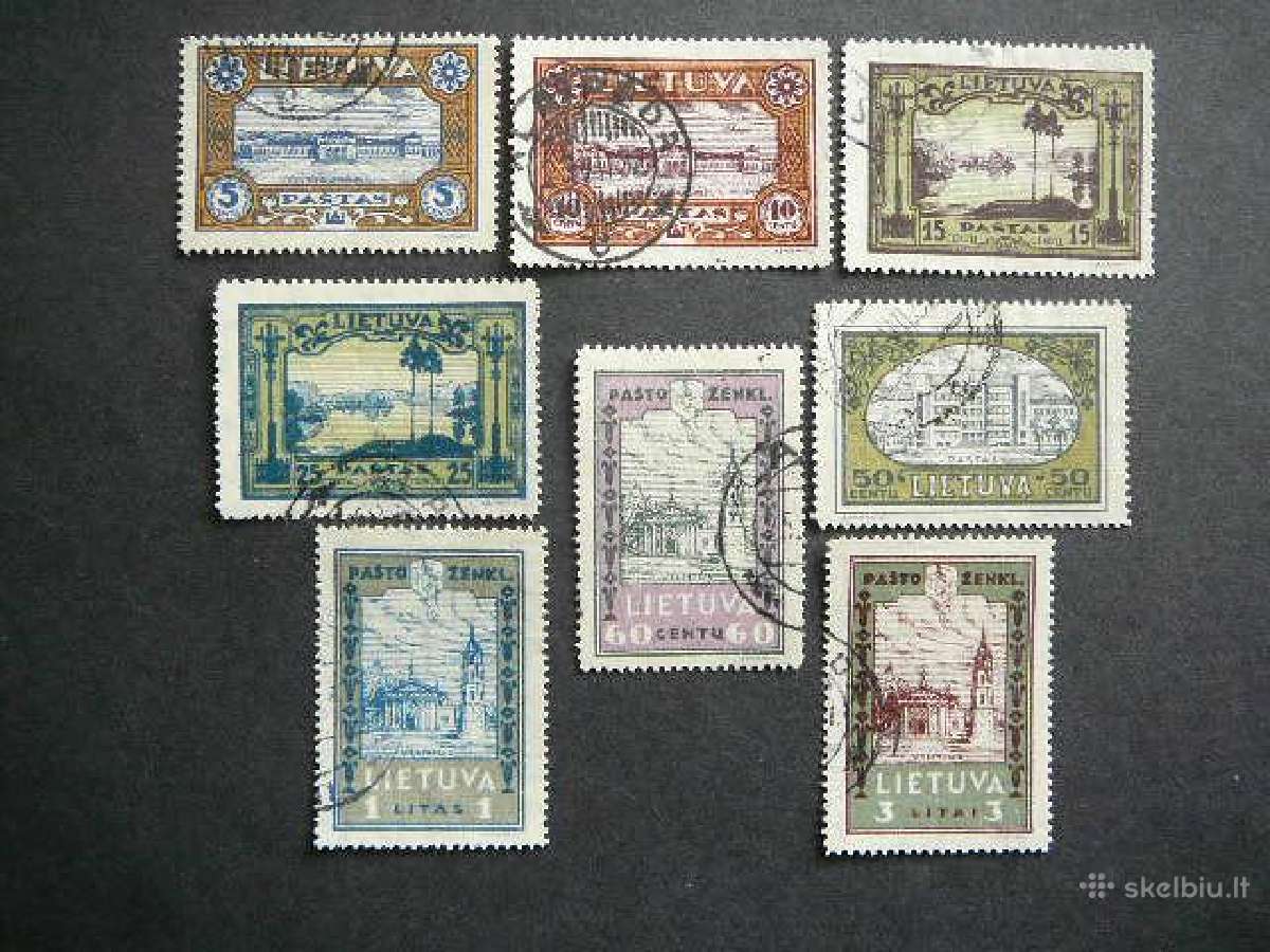 Lietuva 1932 Septyndieniai antsp. lit316/3aa