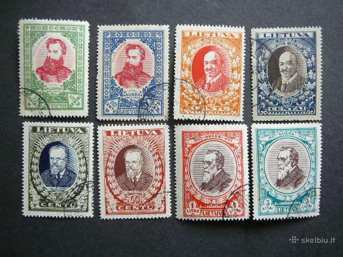 Lietuva 1933 Septyndieniai antsp. lit356/3aa