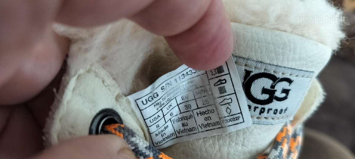 Ugg avikailio vandeniui atsparūs Dry Tech 39 - nuotraukos Nr. 14