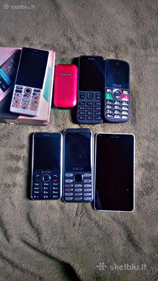 Telefonai visi uz 30