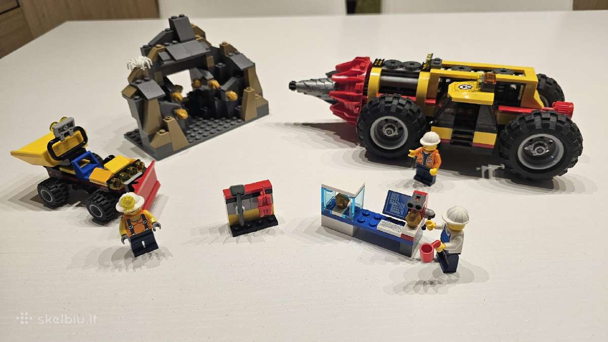 Lego Mining Heavy Driller 60186