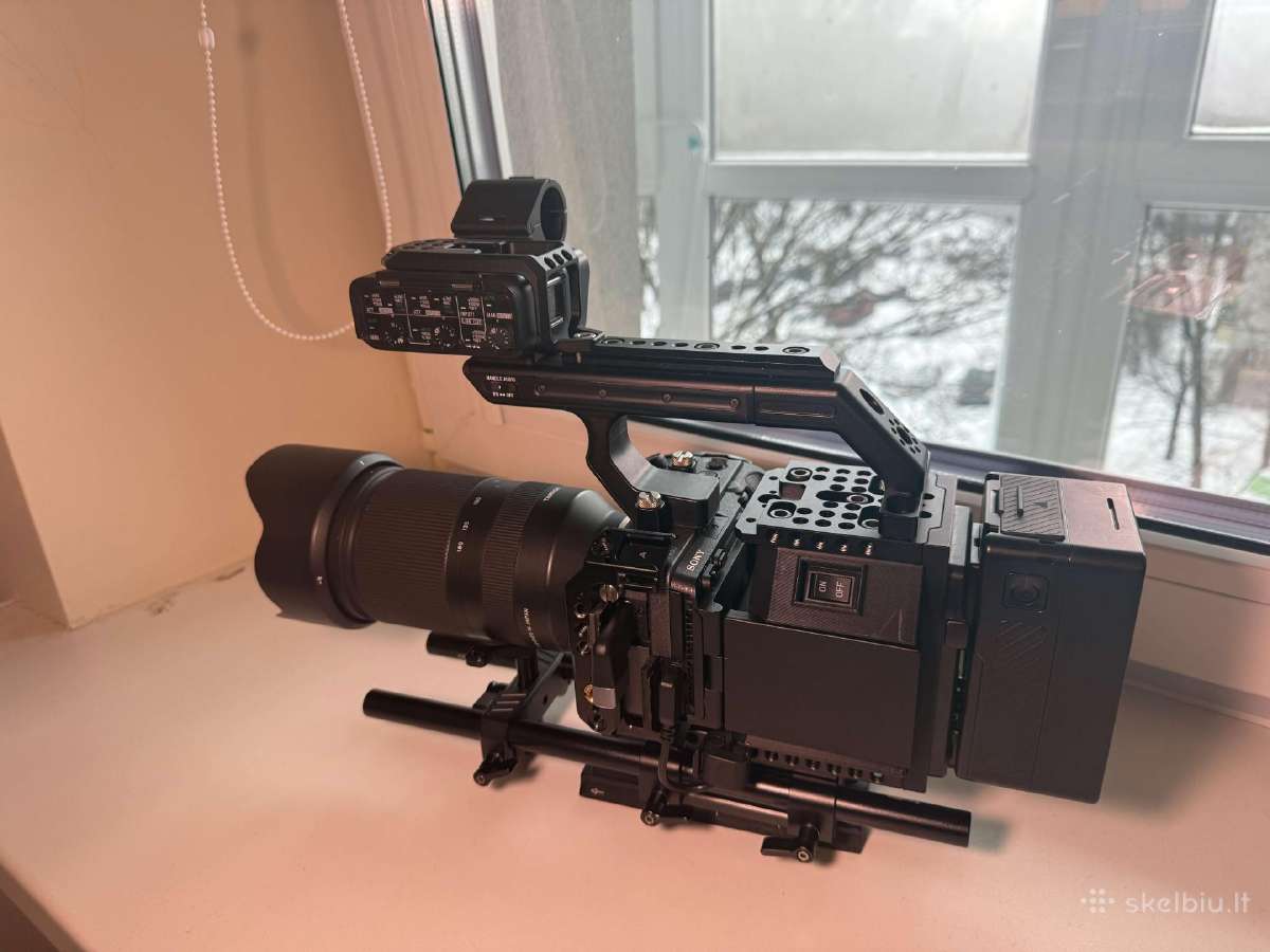 Sony Fx30/fx3 Convertible Cinerig Base + Xlr Kit - nuotraukos Nr. 3