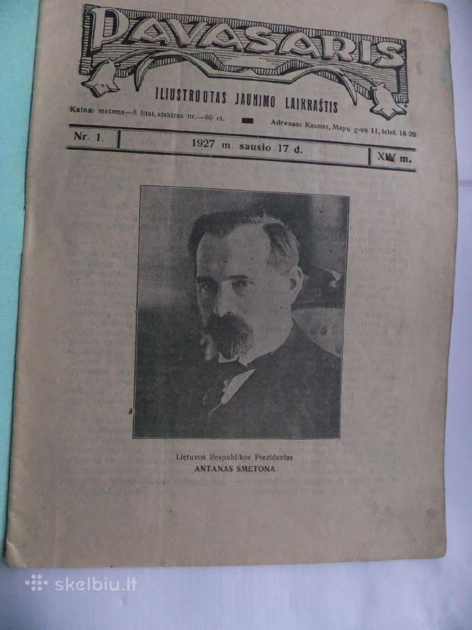 Lietuva žurnalai ;pavasaris;1927-1930m. - nuotraukos Nr. 6